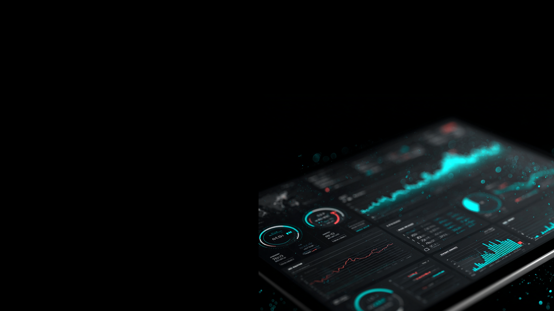 Abstract digital network visualization representing Aurora's innovative technology solutions